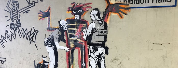 Banksy's Portrait of Basquiat is one of INGLIN 🏴󠁧󠁢󠁥󠁮󠁧󠁿.