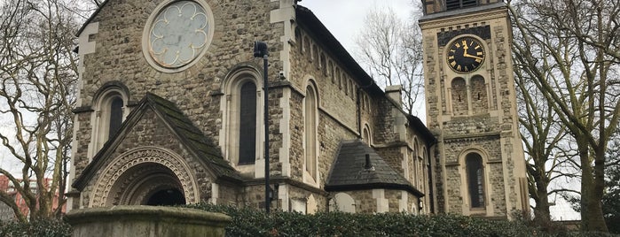 St Pancras Old Church is one of London churches and cemeteries.