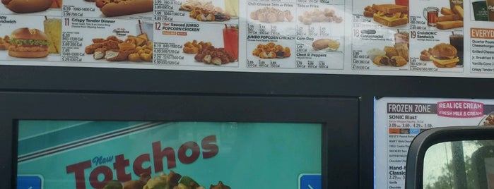 SONIC Drive In is one of all things.