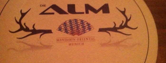 Die Alm is one of Restaurants.