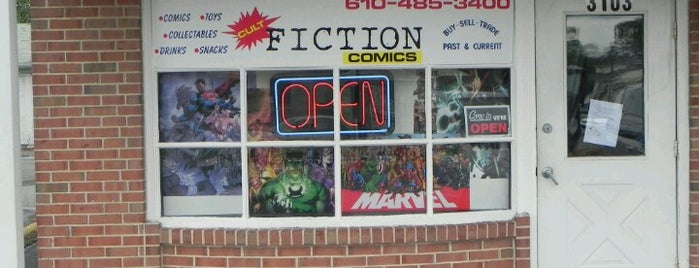 Cult Fiction Comics is one of Hannah's Hideouts.