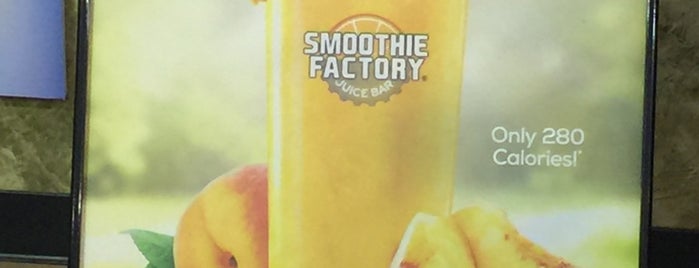 Smoothie Factory is one of Healthy Spot.