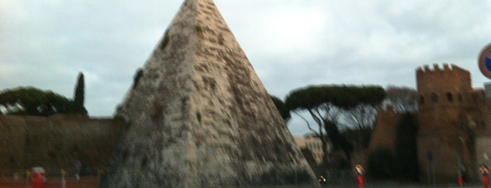 Piramide Cestia is one of Rome - Best places to visit.