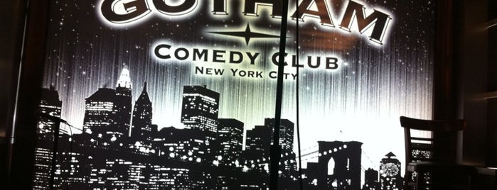 Gotham Comedy Club is one of A Guide to NYC Comedy Scene.