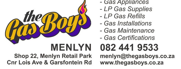 The Gas Boys Menlyn is one of Locais curtidos por Gianluca.
