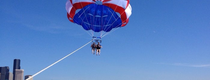 Pier 66 Parasail is one of Seattle Trip.