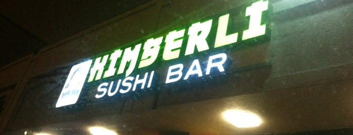Kimberli Sushi and Thai Cuisine is one of สถานที่ที่ Lucy ถูกใจ.