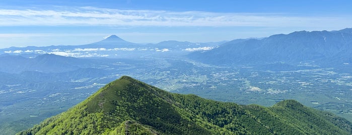 Mt. Gongen is one of 山梨百名山.