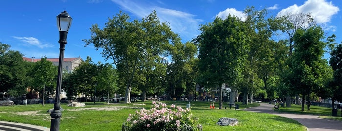 Irving Square Park is one of NYC Health: NYC Farmers' Markets.
