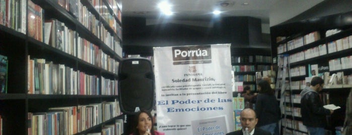 Librería Porrúa is one of ¡Aquí venden el Calendarock 2014!.