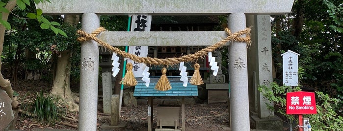千歳神社 is one of 愛知県_東三河.