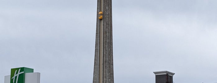 Skylon Tower is one of Niagara Falls, Canada.