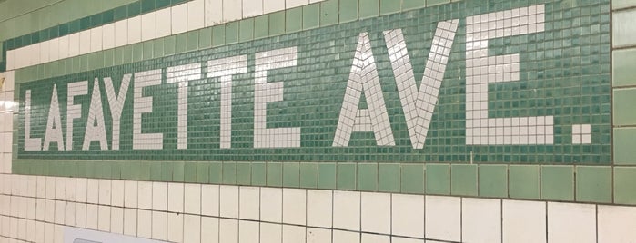 MTA Subway - Lafayette Ave (C) is one of NYC Subways A/C/E.