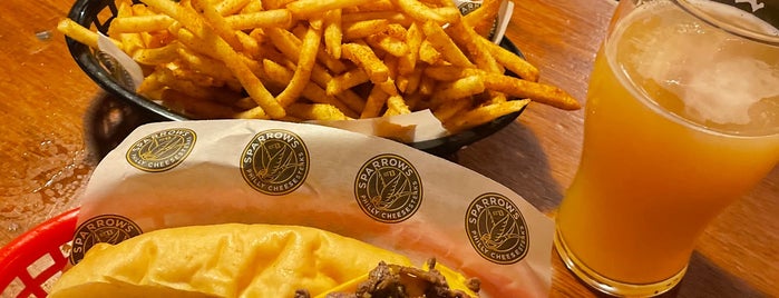 Sparrow's Philly Cheesesteaks is one of Melbs.