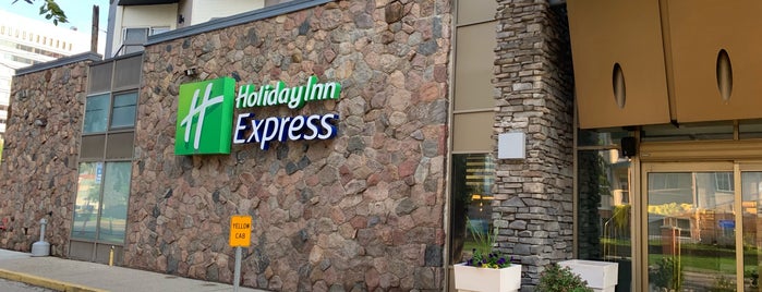 Holiday Inn Express Edmonton Downtown is one of Hotels.