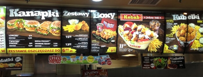 KFC is one of Orte, die Tomasz gefallen.