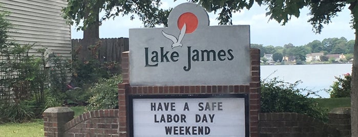 Lake James is one of things to do.
