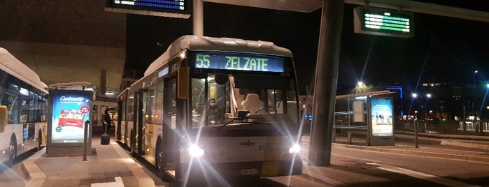 Bus 55 Gent - Zelzate Busstation is one of Tempat yang Disukai Vera.