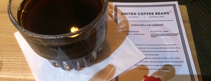 United Coffee Beans is one of Tempat yang Disukai Павел.