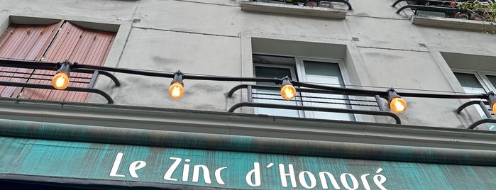 Le Zinc d'Honoré is one of dinner à paris.