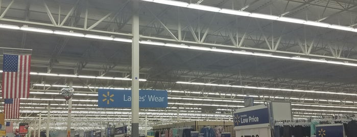 Walmart Supercenter is one of Frequent spots.