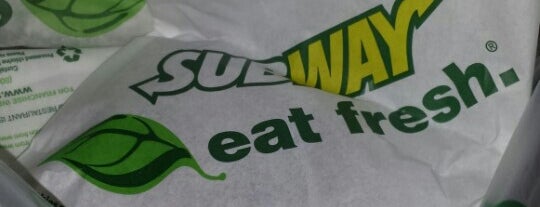 Subway is one of My mayorships.