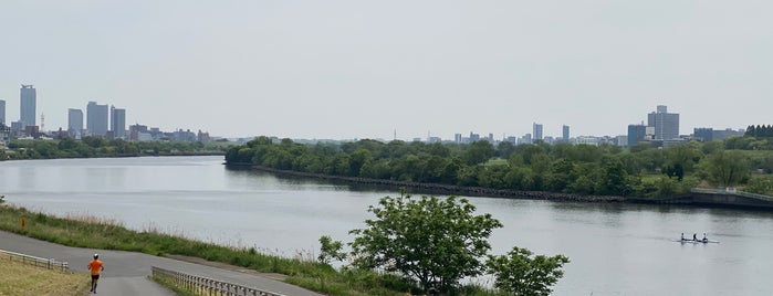荒川河川敷 is one of サイクリング.