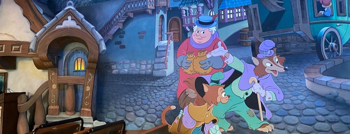 Pinocchio's Daring Journey is one of Tokyo Disneyland.