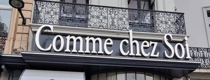 Comme Chez Soi is one of Food/Drinks (Brussels, BE).