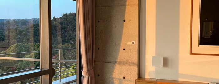 Benesse House Hotel is one of naoshima.