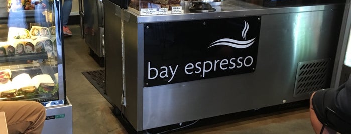 Bay Espresso is one of They use Bonsoy here.