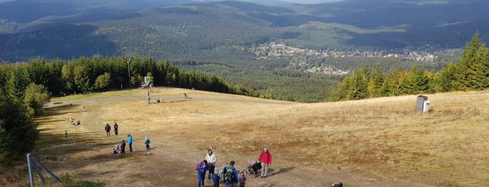 Rozhledna Panorama na Čertově hoře is one of Czech - Krkonošské výhledy.