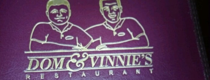 Dom and Vinnie's Restaurant is one of Lieux sauvegardés par Aleks.
