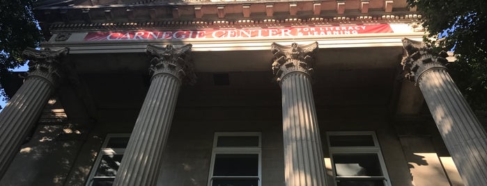 Carnegie Center is one of Study Spots on Campus.