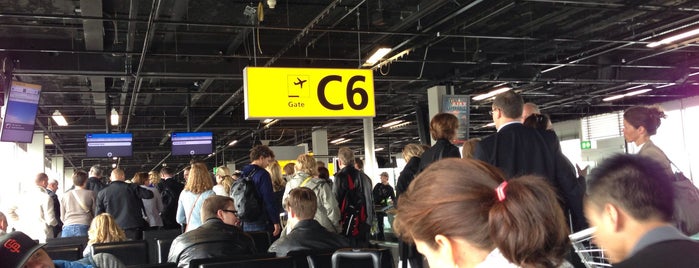 Gate C6 is one of Schiphol gates.