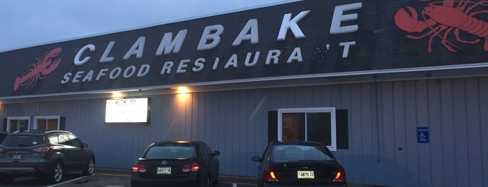 Clambake Seafood Restaurant is one of Nina's fun list.