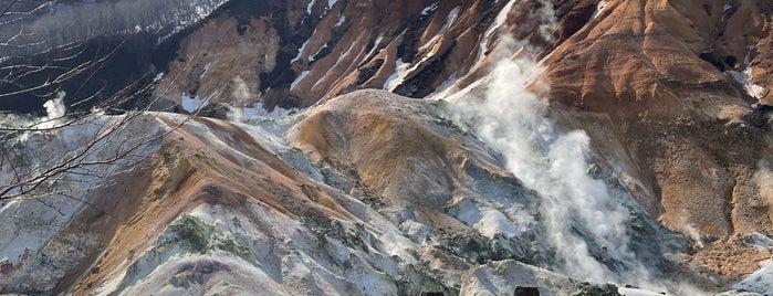 Jigokudani (Hell Valley) is one of Japan.