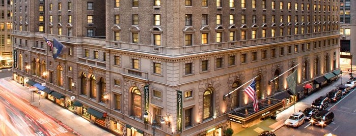 The Roosevelt Hotel is one of Mom's NY Trip.