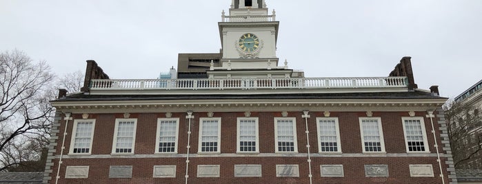 Independence Hall is one of Philadelphia.