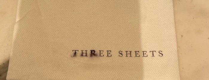 Three Sheets is one of LDN 🍸.
