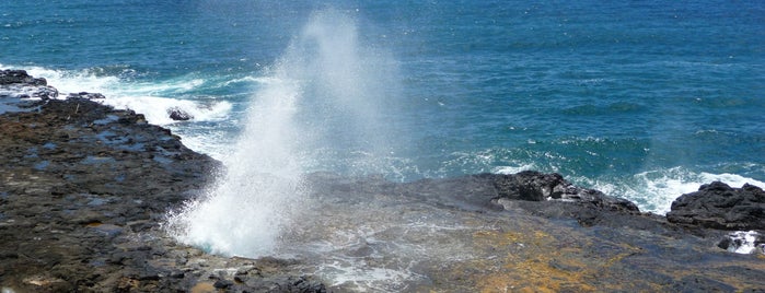 Spouting Horn State Park is one of Hawaii Travel Tips.