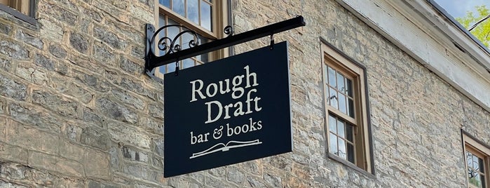 Rough Draft Bar & Books is one of Upstate 🍂.