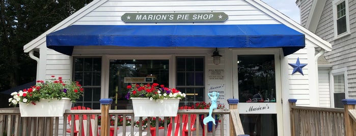Marion's Pie Shop is one of Cape Cod.