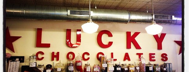 Lucky Chocolates, Artisan Sweets And Espresso is one of Saugerties.