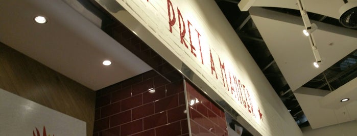 Pret A Manger is one of Eating Manchester.