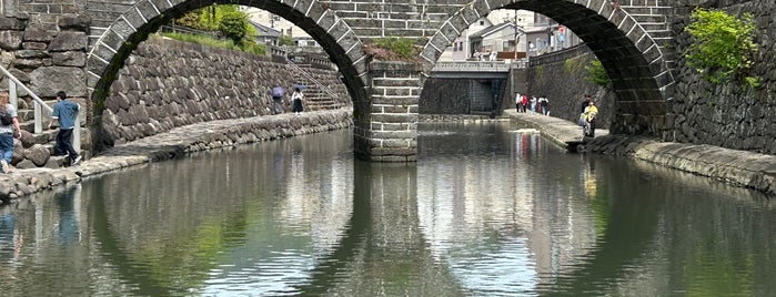 Meganebashi Bridge is one of Kyu-shu.