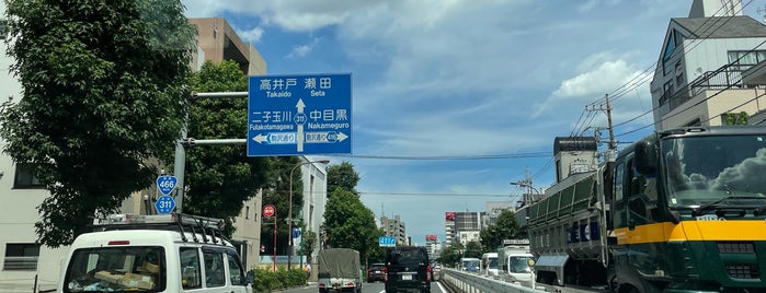 多摩美大前交差点 is one of 世田谷区.