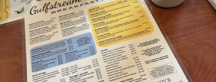 GulfStream Restaurant is one of Breakfast in Wilmington NC.