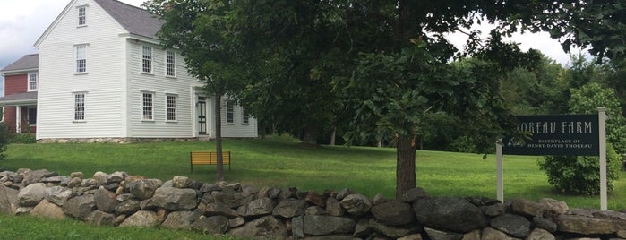 Thoreau Farm is one of Concord, MA.
