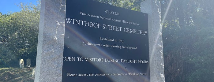 Winthrop Street Cemetery is one of Landmarks.